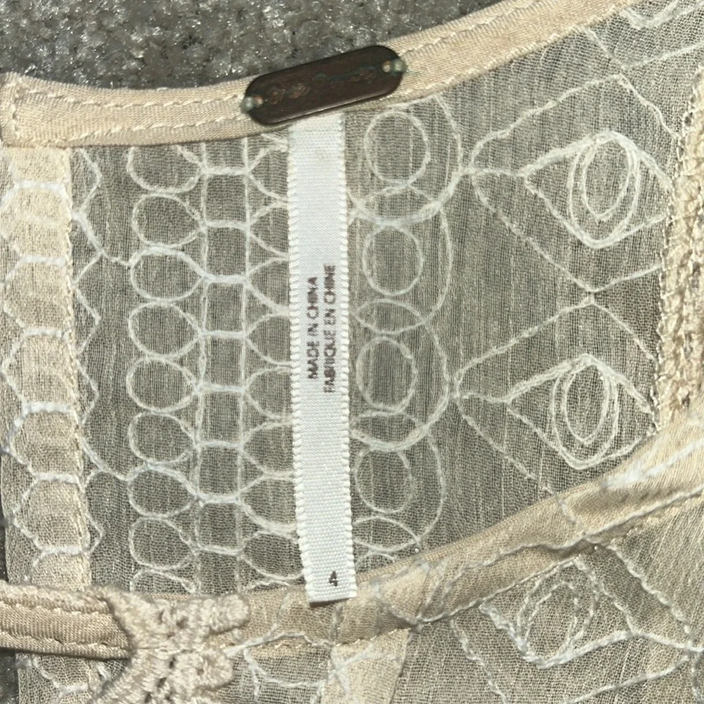 Free People Wherever You Go Mini Dress Size 4 - Picture 10 of 10